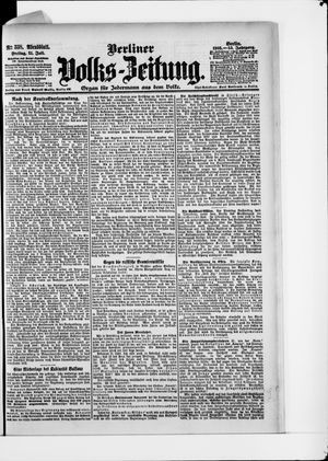 Berliner Volkszeitung vom 21.07.1905