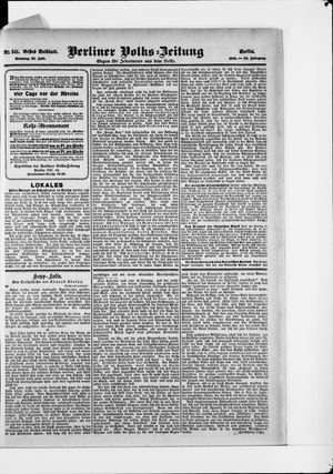 Berliner Volkszeitung vom 23.07.1905