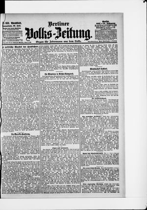 Berliner Volkszeitung on Jul 29, 1905