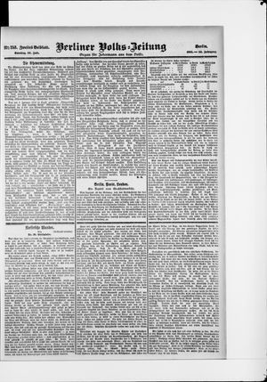 Berliner Volkszeitung vom 30.07.1905