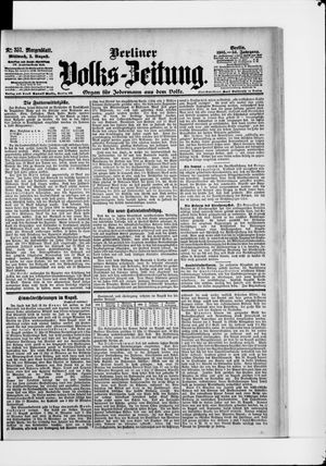 Berliner Volkszeitung vom 02.08.1905