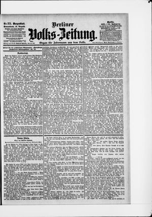 Berliner Volkszeitung vom 12.08.1905