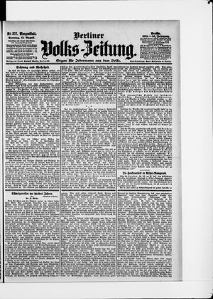 Berliner Volkszeitung vom 13.08.1905