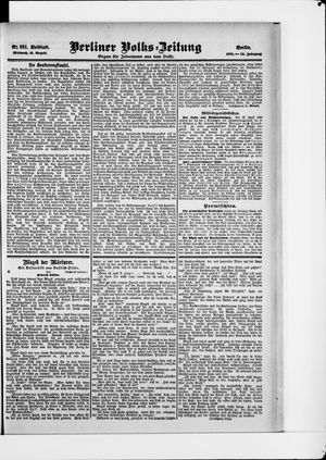 Berliner Volkszeitung vom 16.08.1905