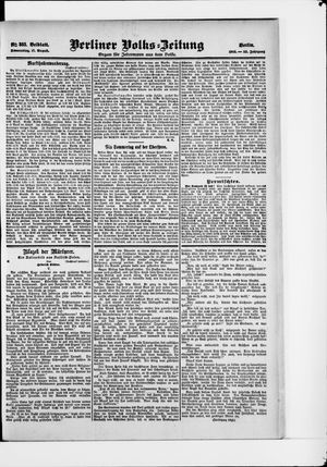 Berliner Volkszeitung vom 17.08.1905