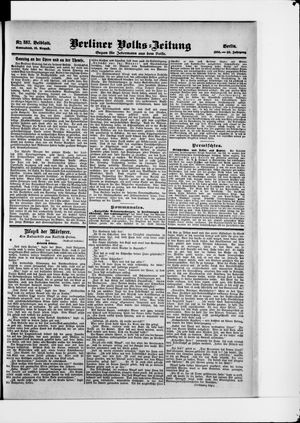 Berliner Volkszeitung vom 19.08.1905