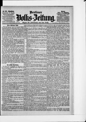 Berliner Volkszeitung vom 19.08.1905