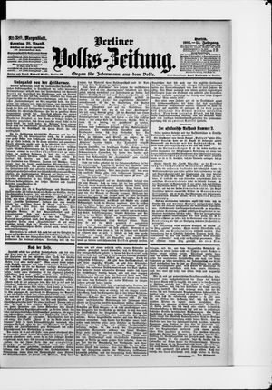 Berliner Volkszeitung vom 20.08.1905