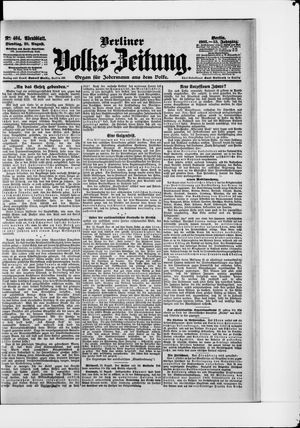 Berliner Volkszeitung vom 29.08.1905