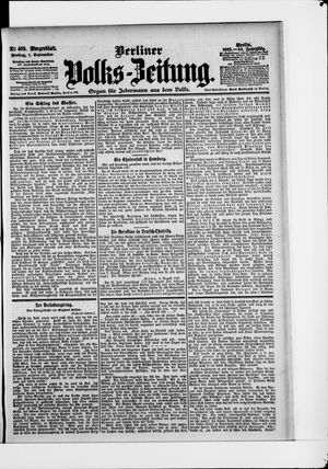 Berliner Volkszeitung vom 01.09.1905