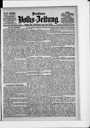 Berliner Volkszeitung vom 01.09.1905