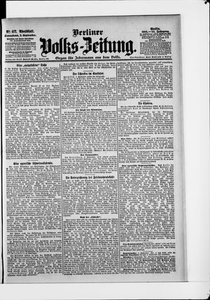 Berliner Volkszeitung vom 02.09.1905