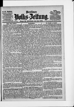 Berliner Volkszeitung vom 06.09.1905