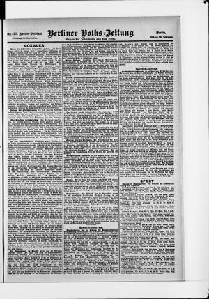 Berliner Volkszeitung vom 12.09.1905