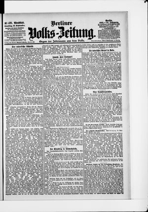 Berliner Volkszeitung vom 12.09.1905