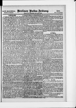 Berliner Volkszeitung vom 13.09.1905