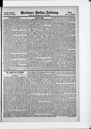 Berliner Volkszeitung vom 14.09.1905