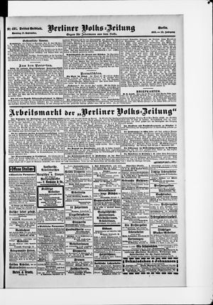 Berliner Volkszeitung vom 17.09.1905