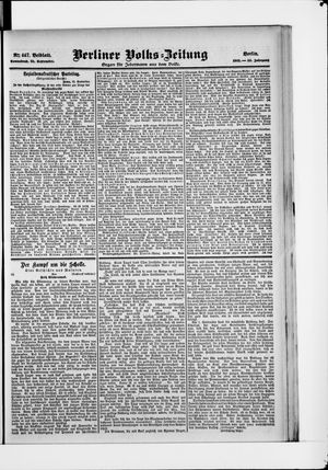 Berliner Volkszeitung vom 23.09.1905