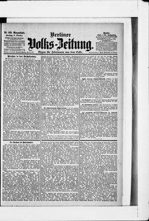 Berliner Volkszeitung vom 06.10.1905