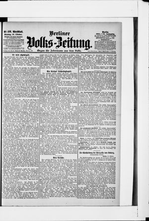 Berliner Volkszeitung on Oct 16, 1905