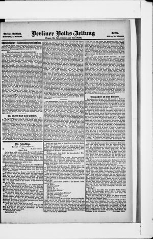 Berliner Volkszeitung vom 02.11.1905