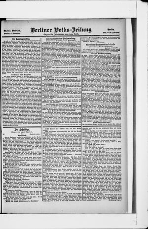 Berliner Volkszeitung vom 03.11.1905