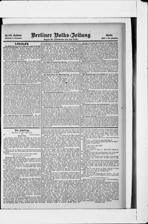 Berliner Volkszeitung on Nov 8, 1905