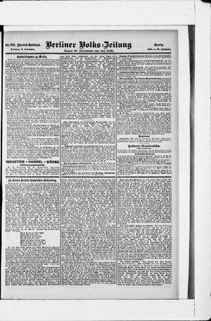 Berliner Volkszeitung vom 12.11.1905