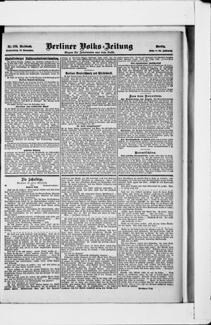 Berliner Volkszeitung on Nov 16, 1905