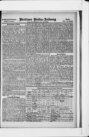 Berliner Volkszeitung on Nov 19, 1905