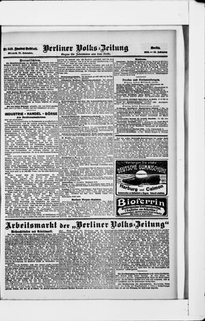 Berliner Volkszeitung on Nov 22, 1905