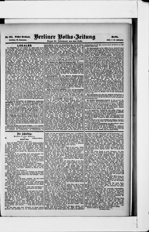 Berliner Volkszeitung vom 26.11.1905