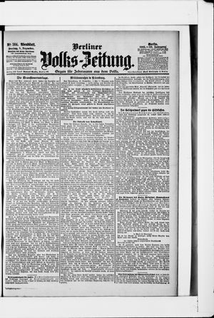 Berliner Volkszeitung vom 01.12.1905