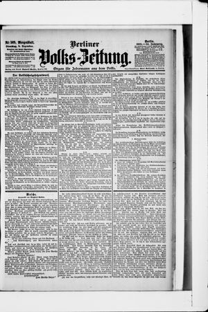 Berliner Volkszeitung vom 05.12.1905