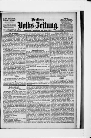 Berliner Volkszeitung vom 06.12.1905