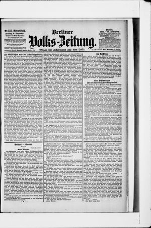 Berliner Volkszeitung vom 08.12.1905