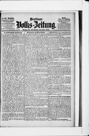 Berliner Volkszeitung vom 09.12.1905