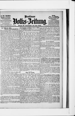 Berliner Volkszeitung vom 11.12.1905