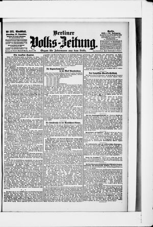 Berliner Volkszeitung on Dec 12, 1905