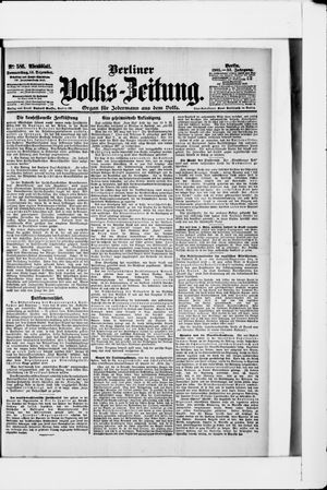 Berliner Volkszeitung vom 14.12.1905