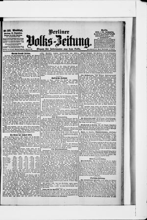 Berliner Volkszeitung on Dec 15, 1905