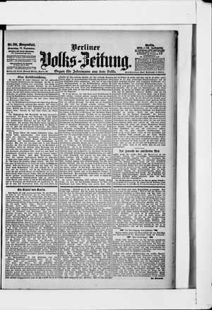 Berliner Volkszeitung on Dec 17, 1905
