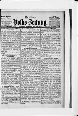Berliner Volkszeitung vom 19.12.1905