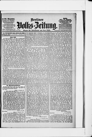 Berliner Volkszeitung vom 24.12.1905