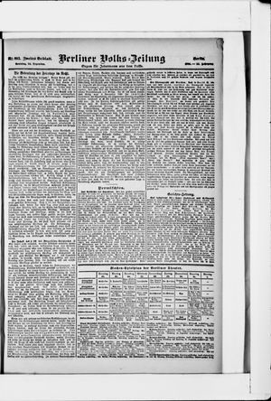Berliner Volkszeitung vom 24.12.1905