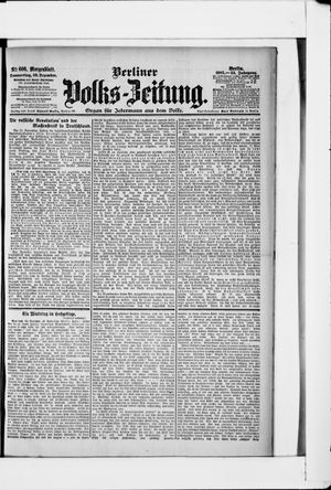 Berliner Volkszeitung vom 28.12.1905