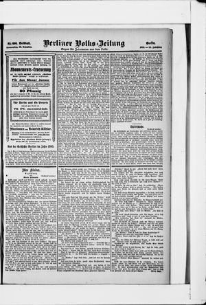 Berliner Volkszeitung vom 28.12.1905