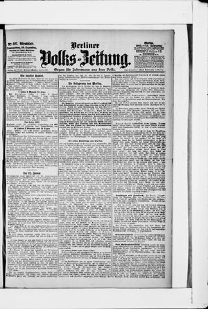 Berliner Volkszeitung on Dec 28, 1905