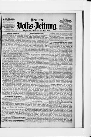 Berliner Volkszeitung vom 29.12.1905